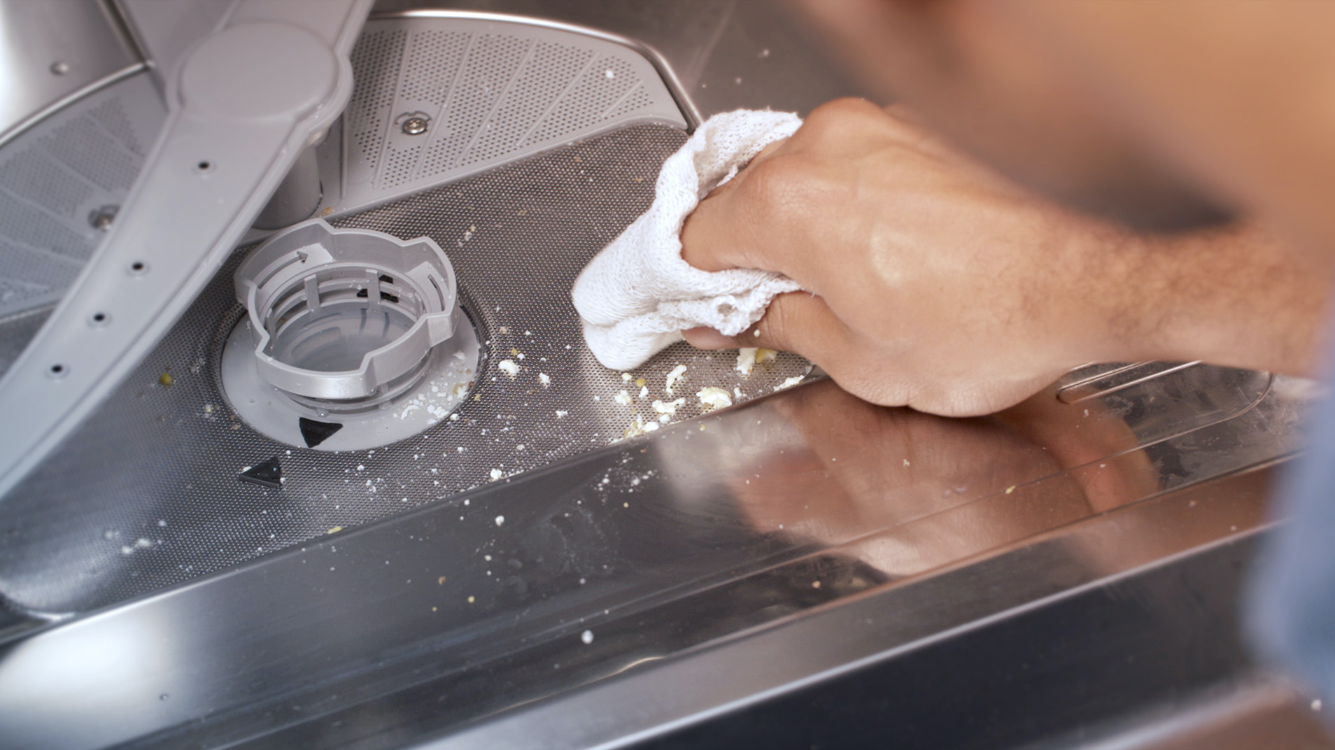 Как снять крышку с посудомоечной машины hansa под столешницу